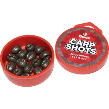 Garda Carp Shots - Carp Shots camou brown 1,6g 15ks