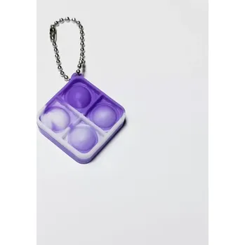 POP IT POP IT antistresová klíčenka - ČTVEREC 3 (Značka: JK-ZMM)