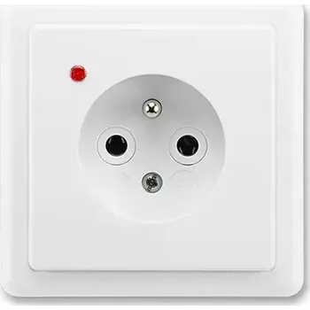 vypínač a zásuvka CLASSIC zasuvka 1nas.komplet s prep.ochr. SEZ