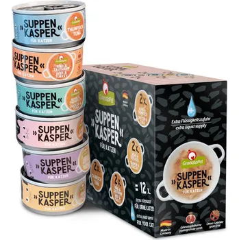 GranataPet Suppenkasper, kombinované balení 6 druhů 12× 70 g