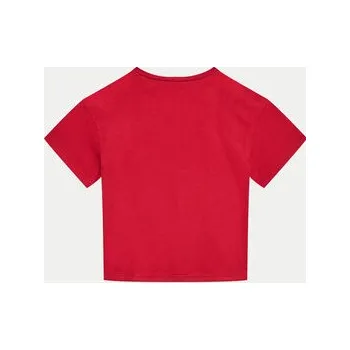 Dětská móda United Colors Of Benetton T-Shirt 3096C10LG Červená Regular Fit 150