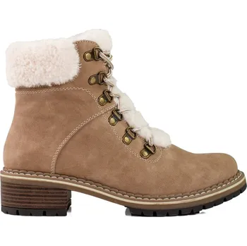 Dámská treková obuv Dámské hnědé traperky s kožešinou GD-WL-39BE Velikost: 38