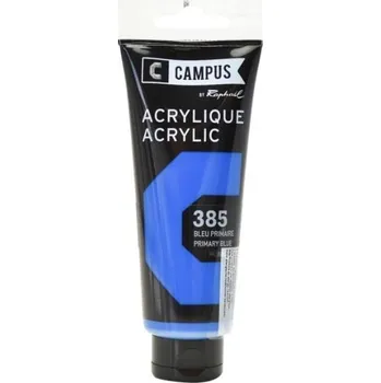 Vodová barva Akrylová barva Raphael 385 - Primary blue - Námořnická modrá 100 ml