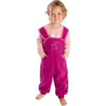 Dívčí laclové tepláky Betty mode vínové