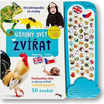 Leporelo Svojtka Encyklopedie se zvuky Úžasný svět zvířat