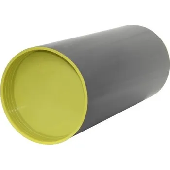 Kanalizační potrubí Zehnder stěnová instalační trubka 250x600mm, kruhová, se 2 záslepkami