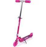 Koloběžka Scudoo Teeno Pro se svítícími kolečky - růžová