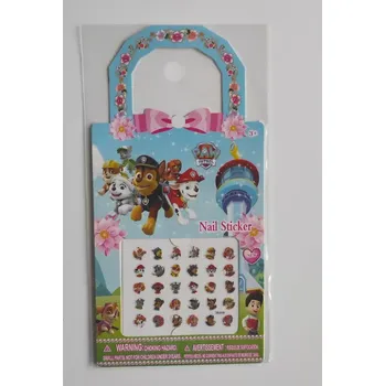 Nálepky na nehty - TLAPKOVÁ PATROLA 6 (Značka: TAKARA TOMY)