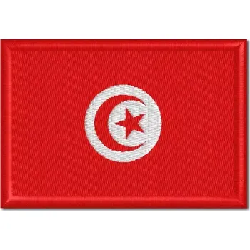 Nášivka Pelisport Nášivka Tuniská vlajka 6 x 4 cm