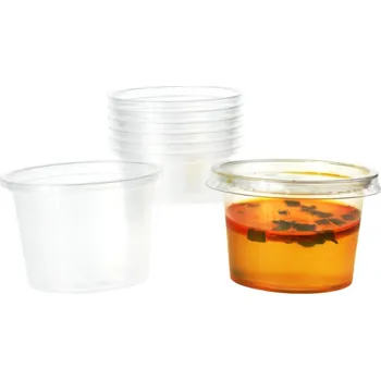 Jednorázové nádobí Dresinková miska PP 100ml 100ks