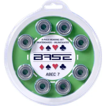 Ložisko k in-line bruslím Base Kuličková ložiska - 0 - stříbrná - ABEC 7