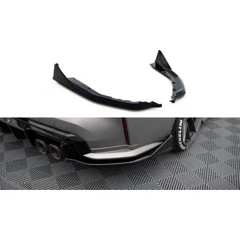 Tuning Splittery zadní boční V.5 BMW M4 G82 černý lesklý plast