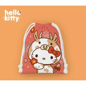 Školní sáček Sáček na přezůvky - HELLO KITTY 3 (Značka: HELLO KITTY)