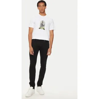 Pánské tričko Jack & Jones T-Shirt Seven Skull 12262491 Bílá Regular Fit M