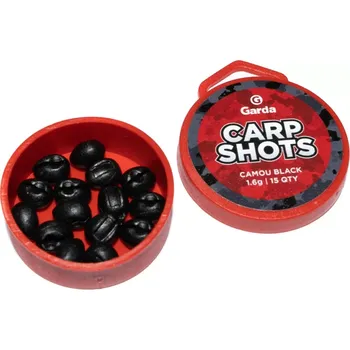Garda Carp Shots - Carp Shots camou black 1,6g 15ks