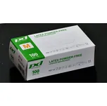 PROFOD PD-LX-PWF / Jednorázové latexové nepudrované rukavice, bal. 1000 ks L