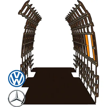 Příslušenství ke karavanu Okenní rám MAR-VAN pro MB Sprinter 2007 - 2018 (W906) / 2018+ (W907) / VW Crafter 2007 - 2017