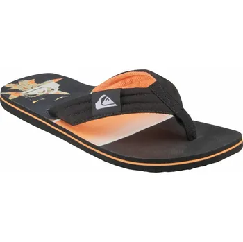 Pánská obuv Quiksilver Molokai Layback Hide Palm žabky - 0 - černá - 45