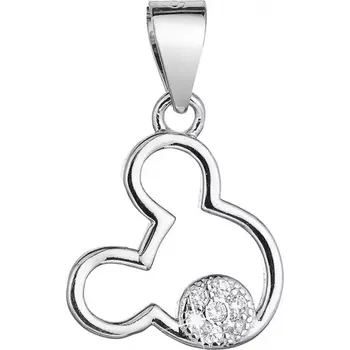 Přívěsek Stříbrný přívěsek myš Mickey se zirkony 14012.1