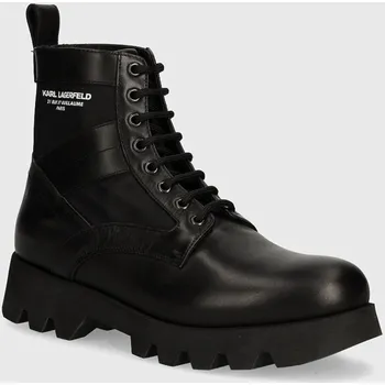 Pánská obuv Kožené trapery Karl Lagerfeld Terra KL11164.400 černá 99X, EUR 44