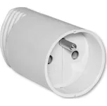 ABB zásuvka spojovací přímá šedá