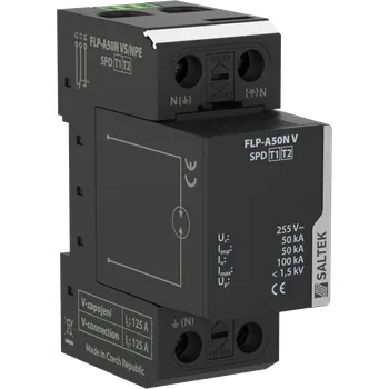 Přepěťová ochrana svodič pro zapojení mezi N a PE, vhodné pro systém TT (v sestavách 1+1), 50 kA(10/350)