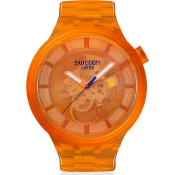 Módní doplněk Hodinky Swatch Big Bold Colors of Joy - Orange Joy SB05O103