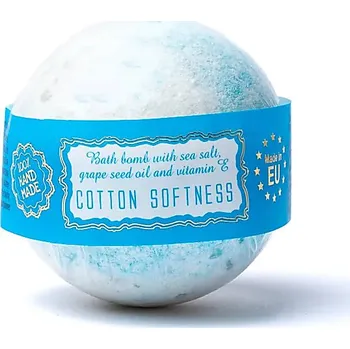 bomba do koupele Bomba do koupele - Bavlněná svěžest 145 g, s vitamínem E, bez sulfátů a parabenů