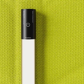 Lampička Rotaliana Eden Alocasia LED stojací lampa, zelená - výška LED panel 130 cm; Ø noha 36 cm světle zelená LED celkem 40 W - Doprava zdarma