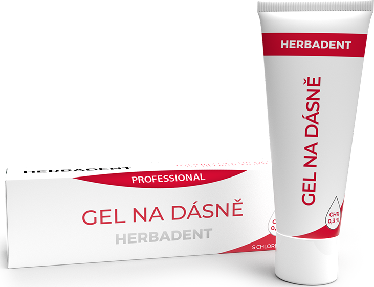 HERBADENT PROFESSIONAL Gel na dásně s chlorhexidinem 25 g