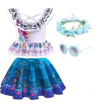 Dámské plavky Dvoudílné plavky - ENCANTO MIRABEL MADRIGAL - 110 (4-5 let) (Značka: LCXYYY)