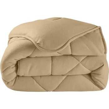 přikrývka Blancheporte Fleecová přikrývka 350 g/m2 oříšková 220x240 cm