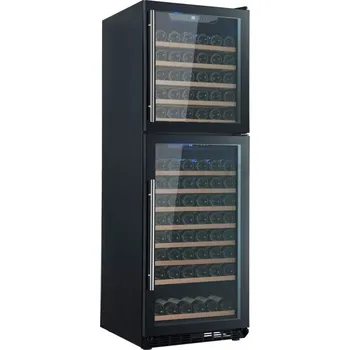 Chladnička na víno na 142 lahví 450 l, černá | BARMATIC, Aurora