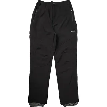Pánské kalhoty Pánské softshellové kalhoty Wolf s fleecem B2299 černé