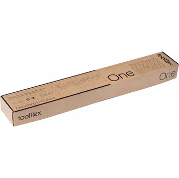 Věšák Toolflex One Lišta 5-3-5 hliníková 54cm včetně 3 modrých držáků TF2-5 [15-35mm]