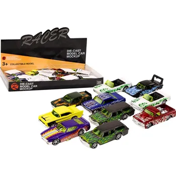 autíčko Mamido Kovové závodní autíčko 1:64