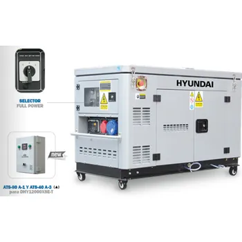 Elektrocentrála Elektrocentrála Hyundai DHY8600SET