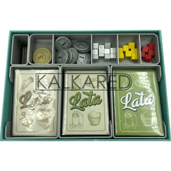 Příslušenství k deskovým hrám Kalkared Lata Insert (216)