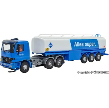 Modelová železnice VIESSMANN 8033 H0 CarMotion - automobil MB ACTROS s cisternovým návěsem VI80330
