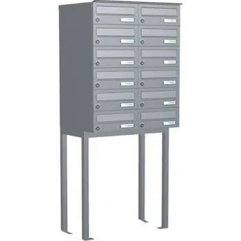 Poštovní schránka Sestava schránek B-016 volně stojící na podnoží Komfort