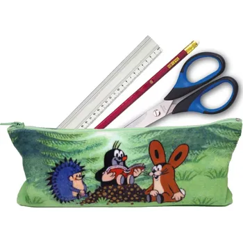 plyšák MÚ Brno Taštička 20x8cm Krtek, čtenáři