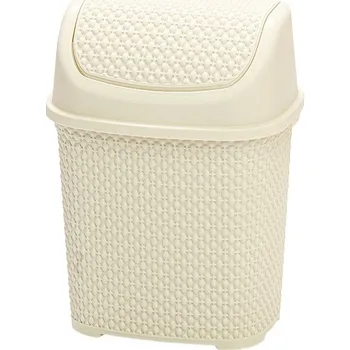 Odpadkový koš Astoreo Odpadkový koš béžová 23,5x20x23 cm, 6 l 6 l