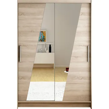 Šatní skříň Velká šatní skříň MIAMI VIII - Trufla