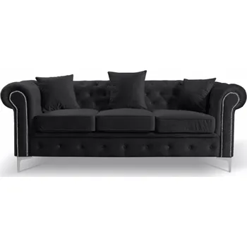Pohovka Pohovka Roma Chesterfield III Černá
