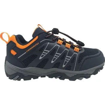 Pánská treková obuv Juniorská treková obuv Crossroad DUSTY LOW 34 Černá, Oranžová
