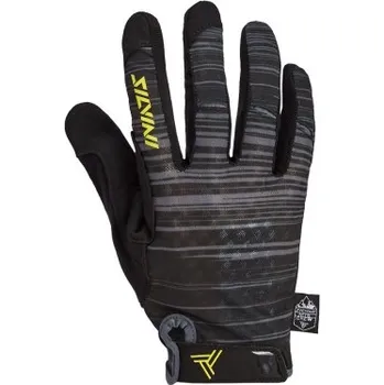 Cyklistické rukavice dlouhoprsté rukavice SILVINI Gattola - 0812 black-charcoal, XXL