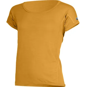 Dámské termoprádlo MONA merino triko se skrytou kapsičkou - Hořčicová 2424 / L / Hořčicová