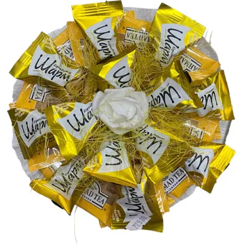 DANNY MADE Kytice z oplatek a čajů