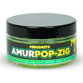 Boilies MIKBAITS Amur range - Amur Zig Ultra plovoucí v dipu 15mm