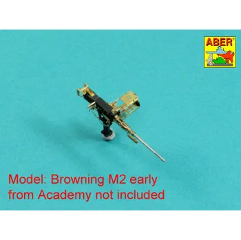Plastikový model Aber Models 1/35 EARLY Barrel for M2 Browning '50 in (12,&mm)